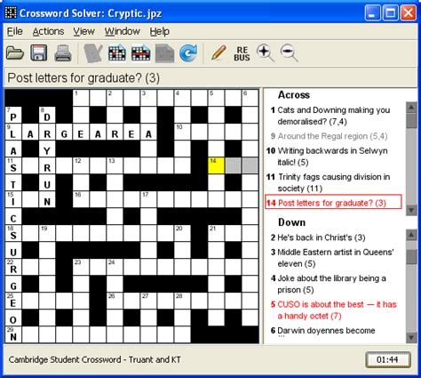 crossword solver picture